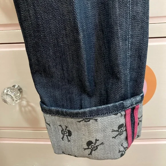 7 for all mankind Roxanne Skull Size 28 - Picture 5 of 8